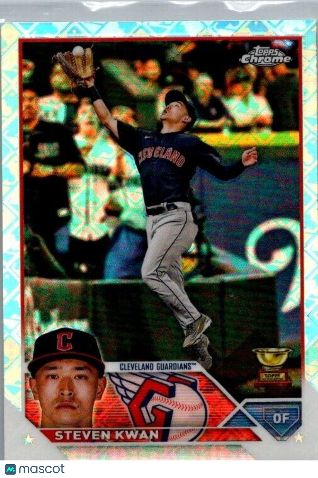 2023 Topps Chrome - Prism Refractor #107 Steven Kwan