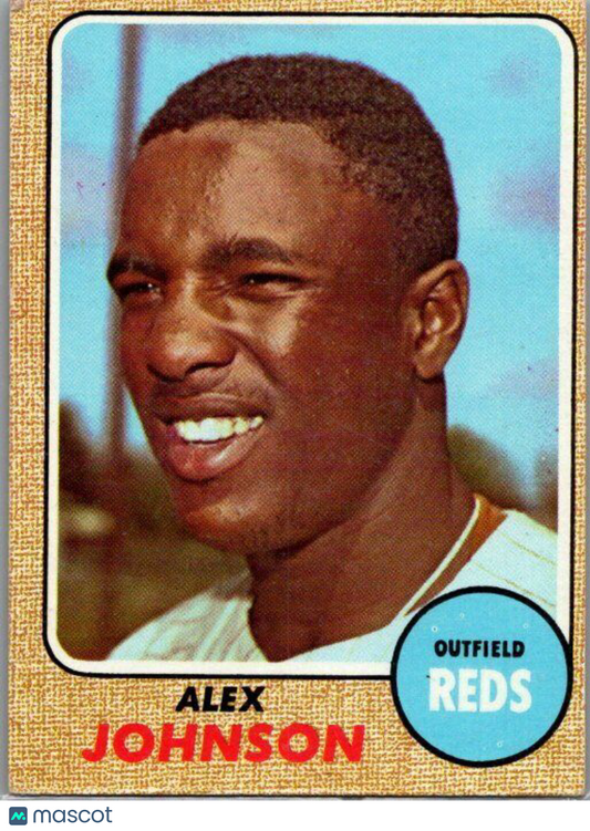 1968 Topps #441 Alex Johnson