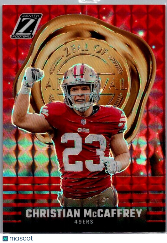 2023 Panini Zenith - Zeal of Approval #12 Christian McCaffrey