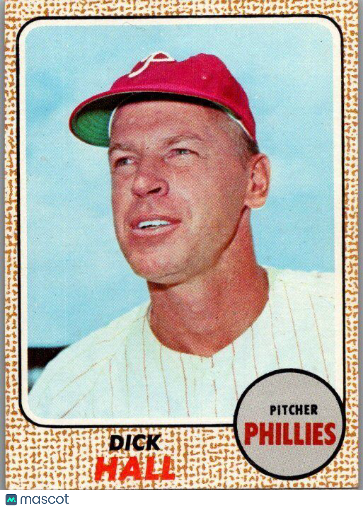 1968 Topps Milton Bradley Win-A-Card #17 Dick Hall VG-EX