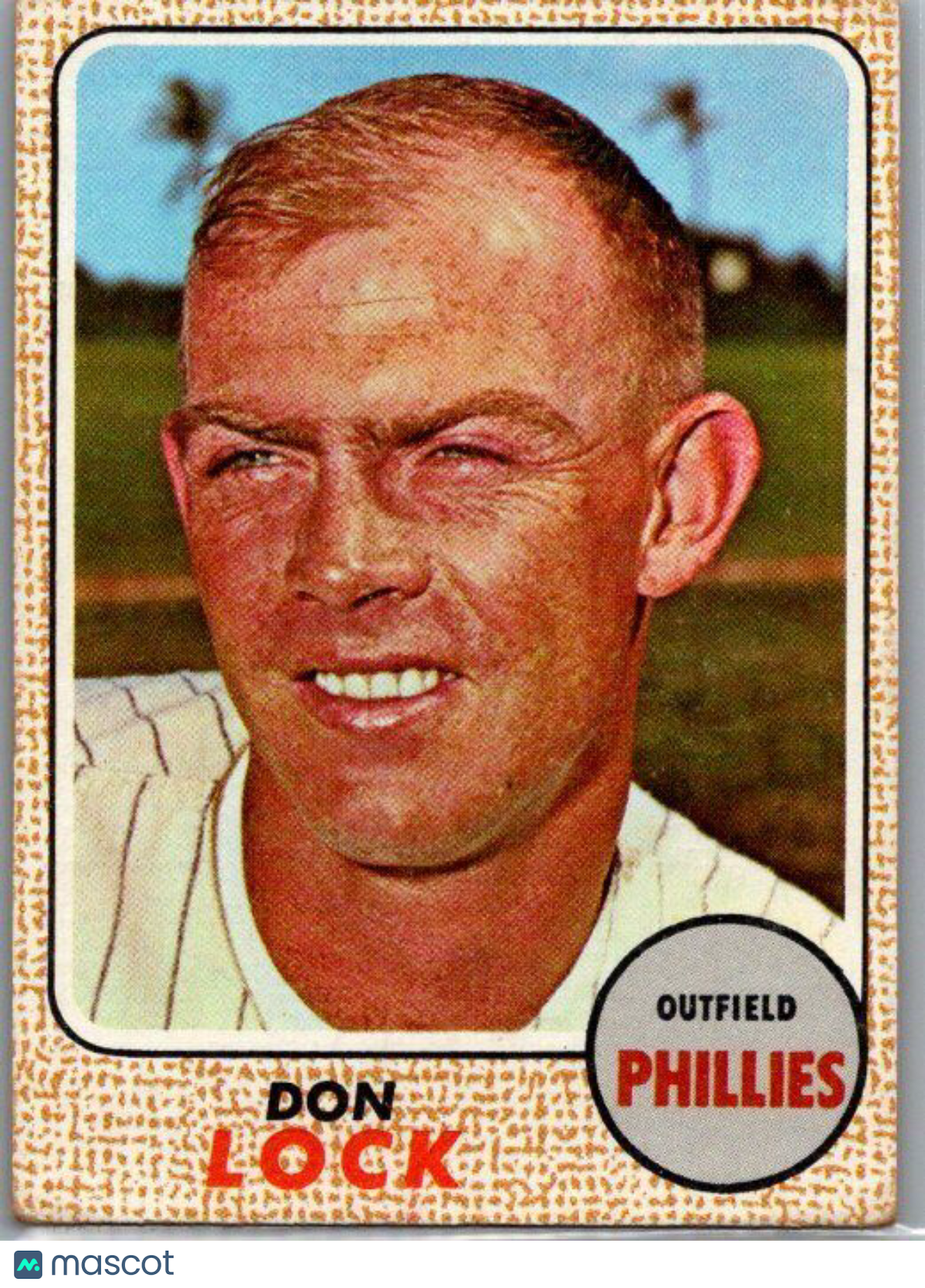 1968 Topps #59 Don Lock VG-EX