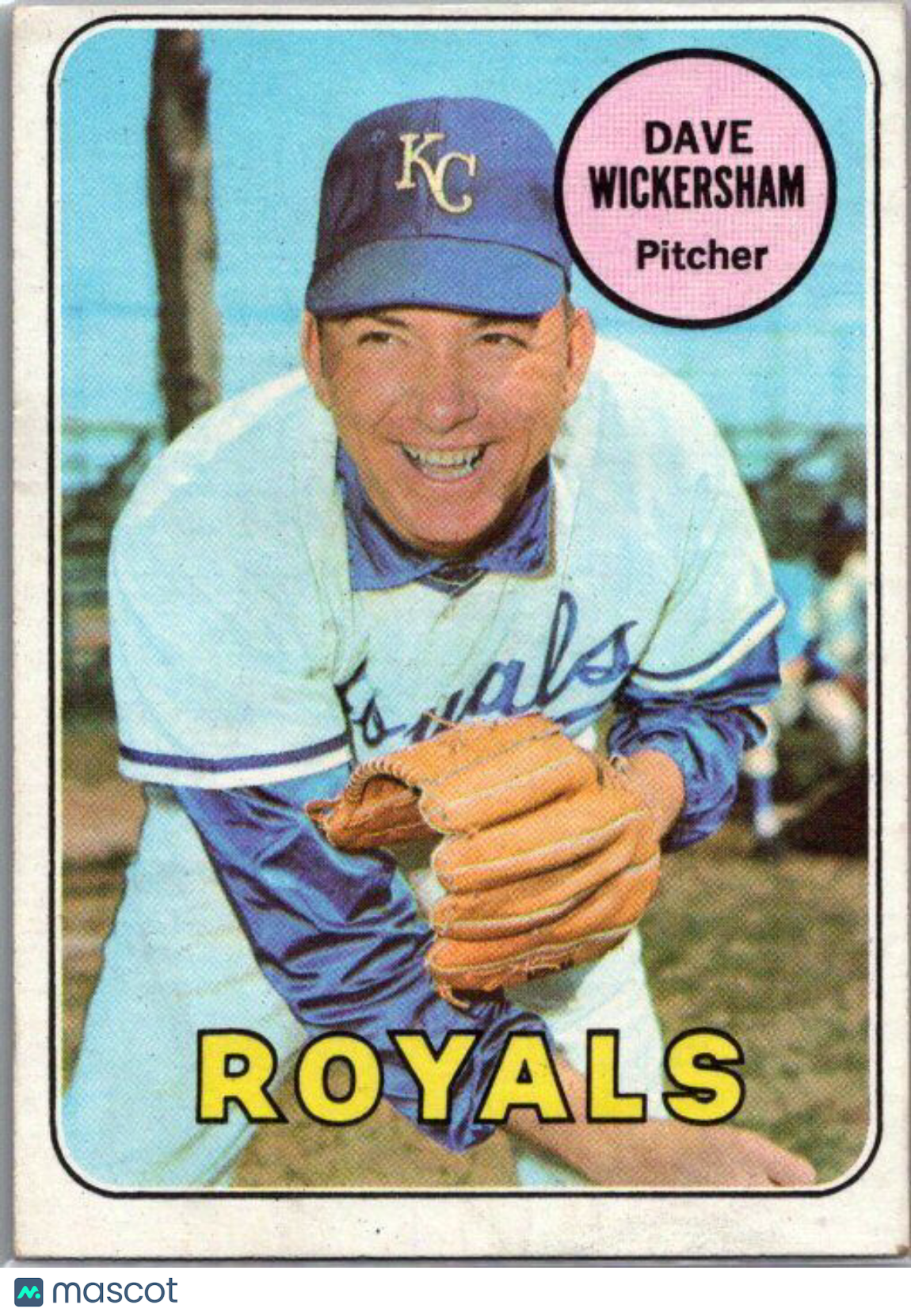 1969 Topps #647 Dave Wickersham