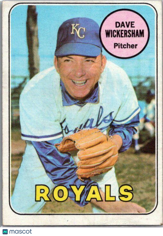 1969 Topps #647 Dave Wickersham