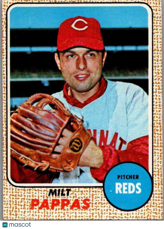 1968 Topps #74 Milt Pappas