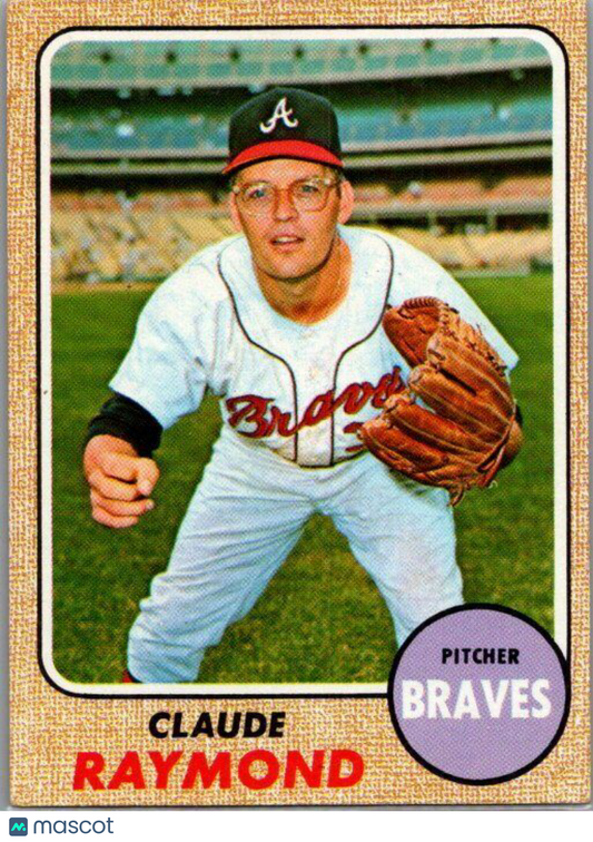 1968 Topps #166 Claude Raymond VG/EX