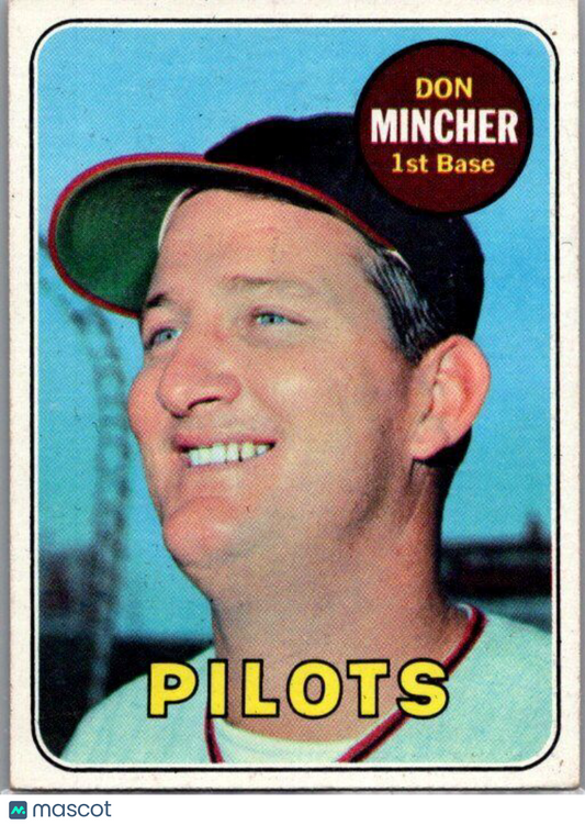 1969 Topps #285 Don Mincher