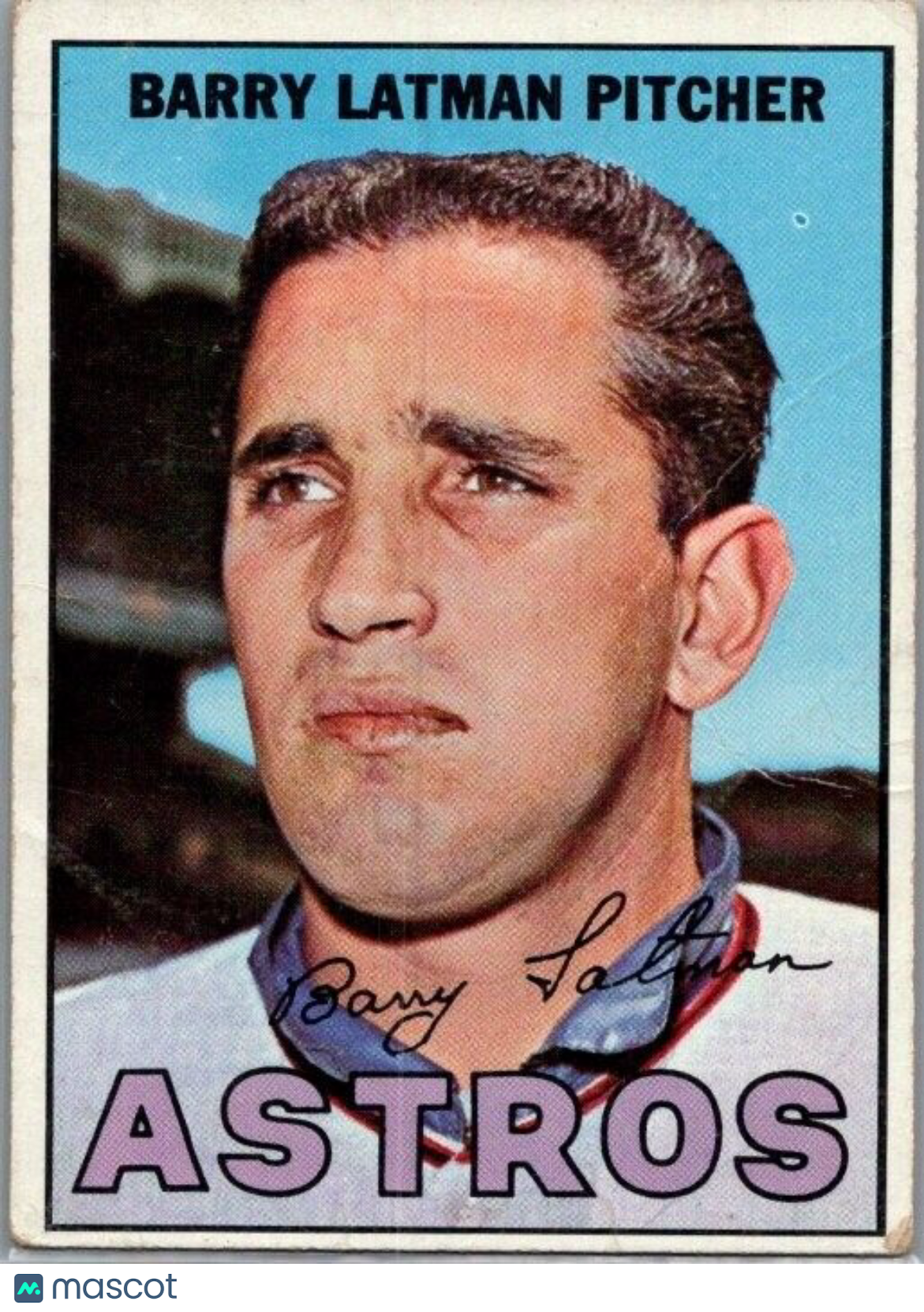 1967 Topps - #28 Barry Latman