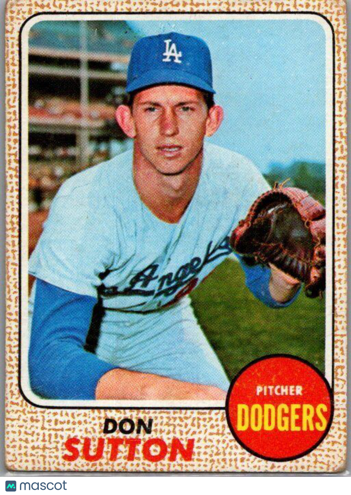 1968 Topps #103 Don Sutton -EX/NM