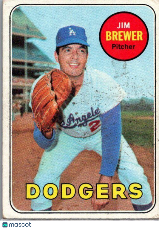 1969 Topps #241 Jim Brewer