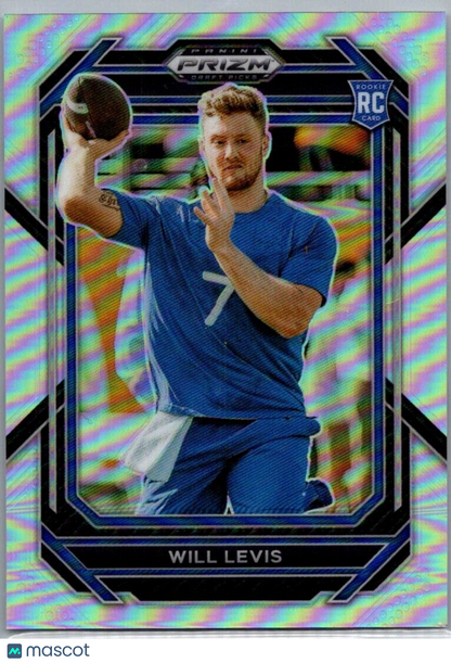 2023 Panini Prizm Draft Picks Silver Will Levis #103 (RC)