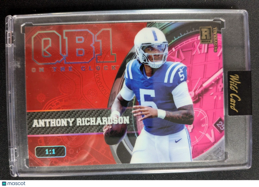 2023 Wild Card Red On the Clock Pink #OCW-AR1 (RC) 1/1