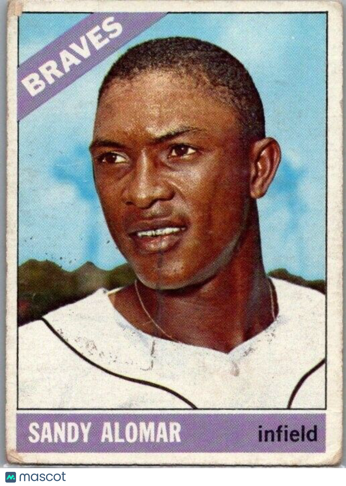 1966 Topps - #428 Sandy Alomar