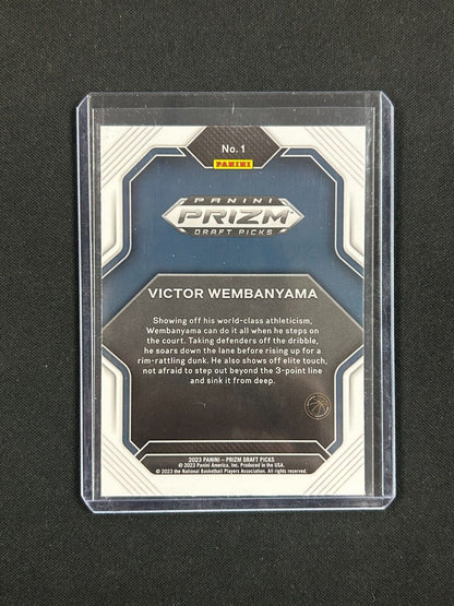 2023 Panini Prizm Draft Picks Fireworks Victor Wembanyama #1