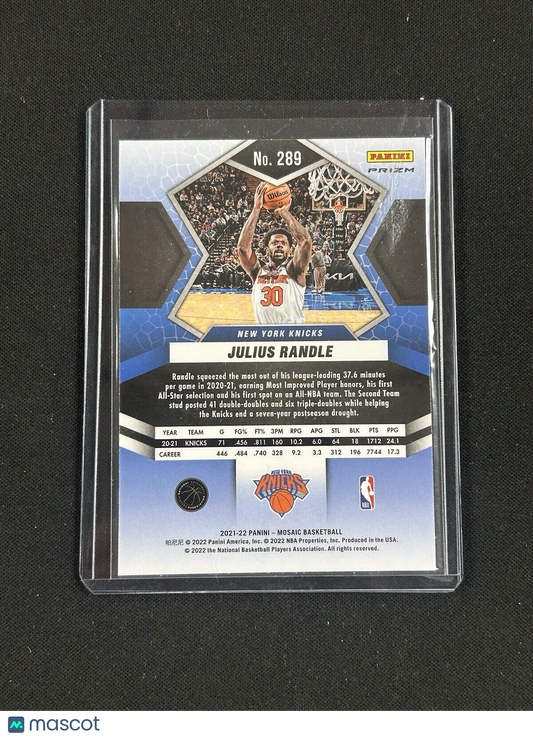 2021 Panini Mosaic Green Julius Randle