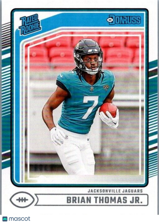 2024 Panini Donruss - Rated Rookie #313 Brian Thomas Jr. (RC)