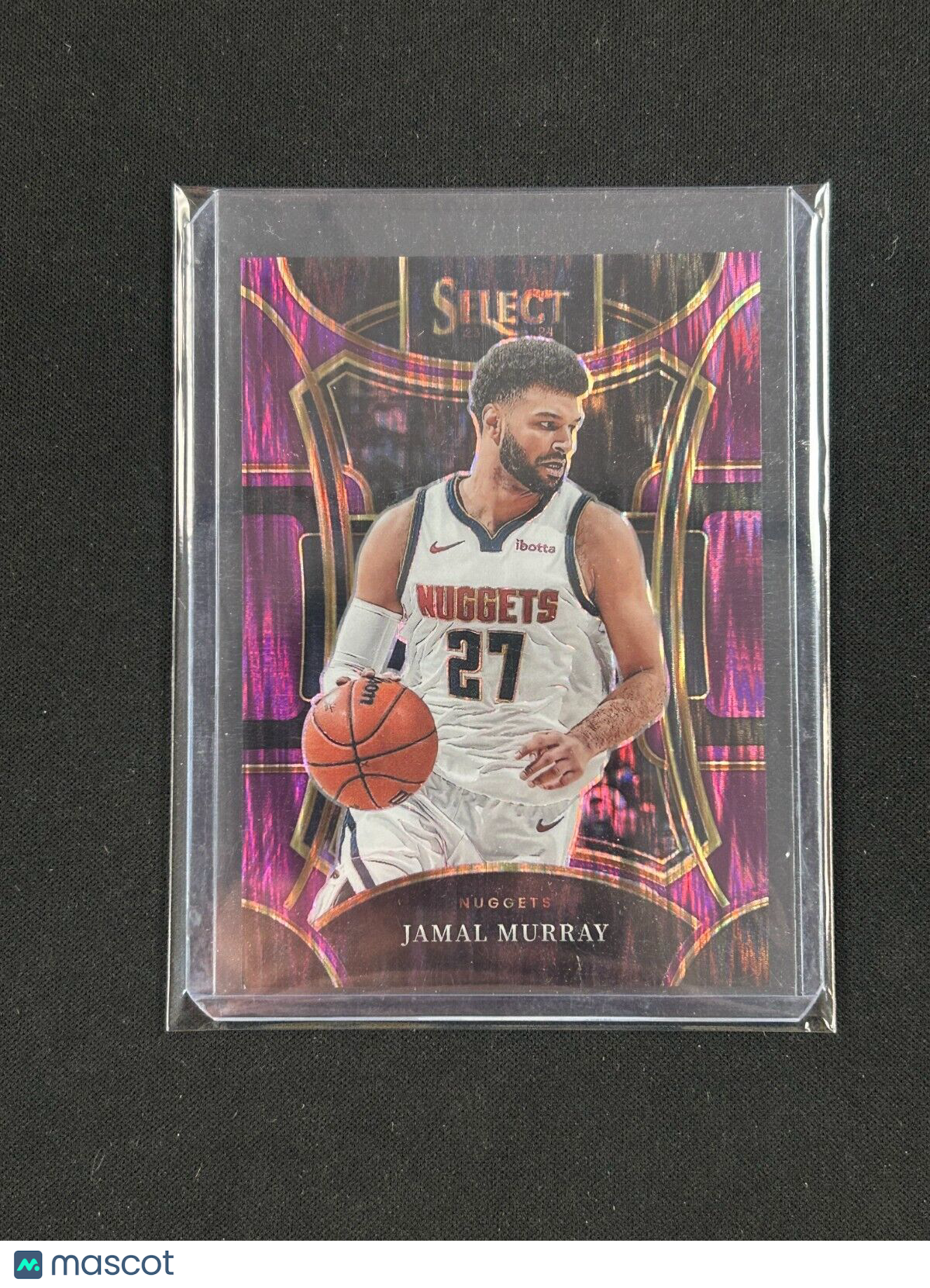 2023-24 Panini Select Purple Shimmer Mezzanine Level #366 Jamal Murray