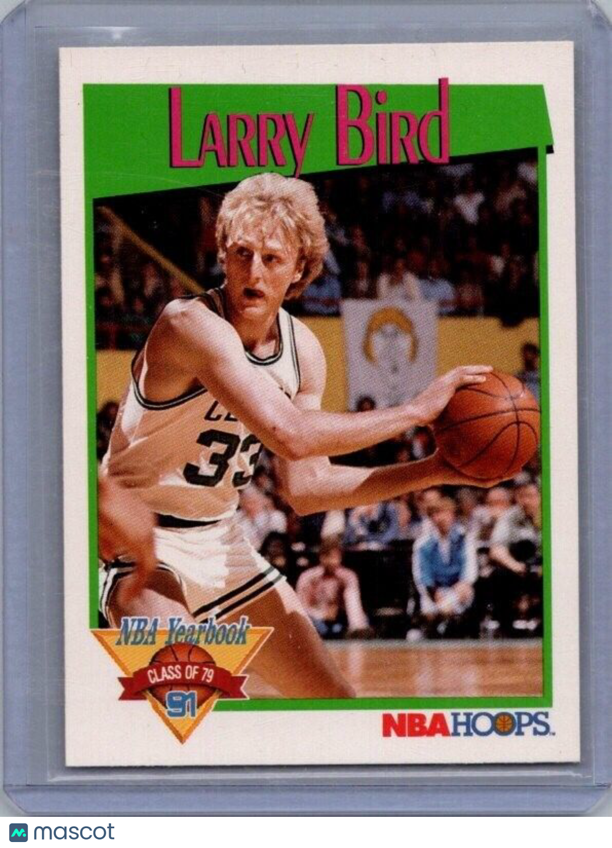 1991-92 NBA Hoops Larry Bird #319