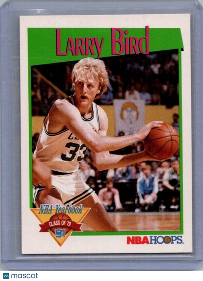 1991-92 NBA Hoops Larry Bird #319