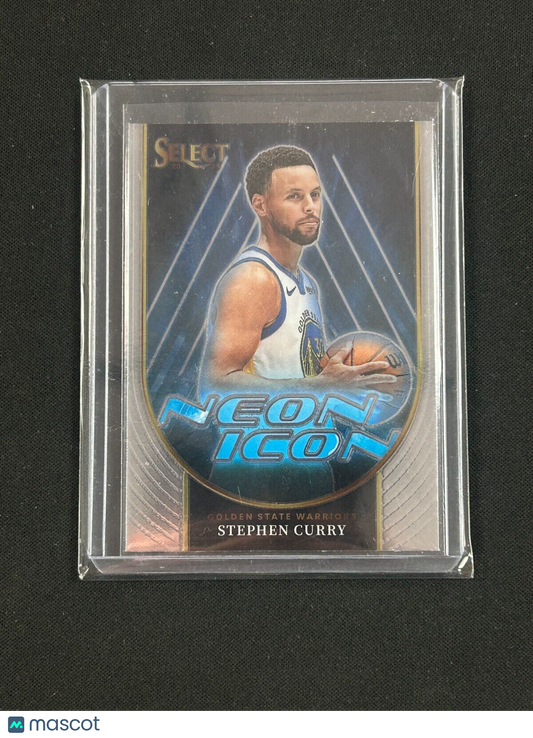 2023-24 Panini Select - Neon Icons #4 Stephen Curry