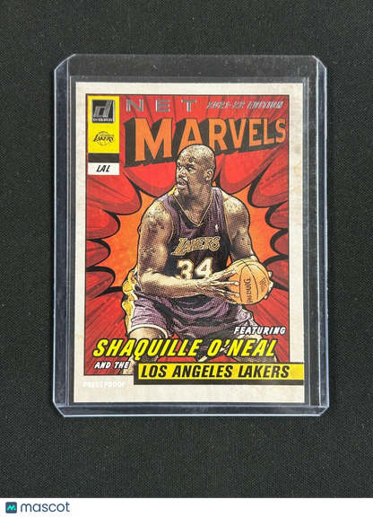 2021-22 Donruss Net Marvels #4 Shaquille O'Neal