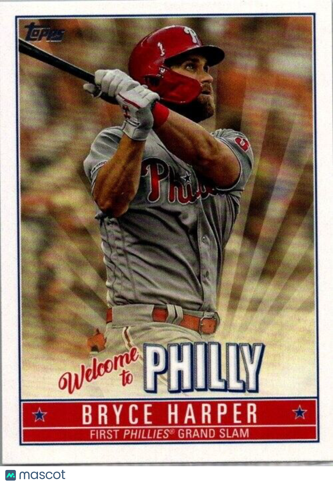 2019 Topps Update Series Bryce Harper Welcome to Philly #BH-17