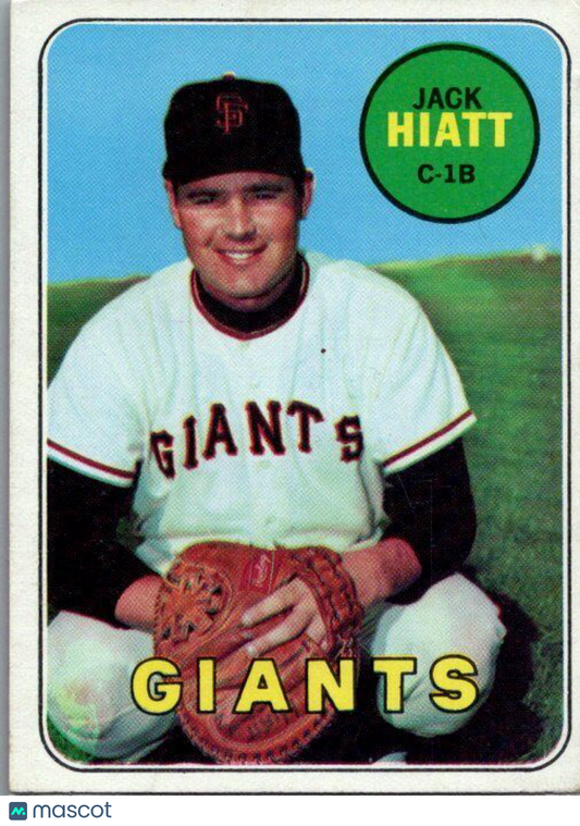 1969 Topps #204 Jack Hiatt