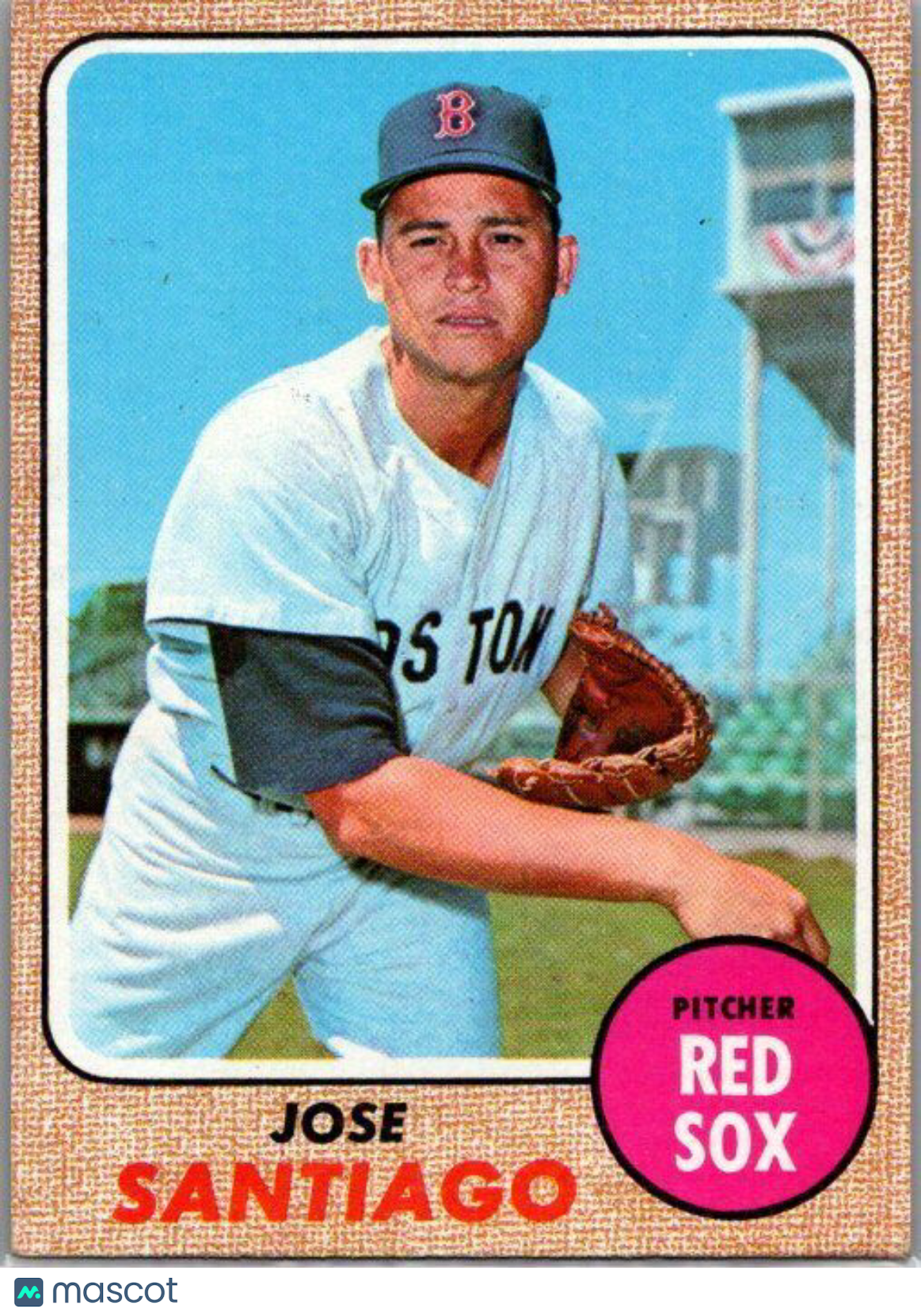 1968 Topps #123 Jose Santiago EX-NM