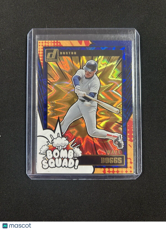 2024 Donruss Bomb Squad Wade Boggs Blue Xplosion #/49