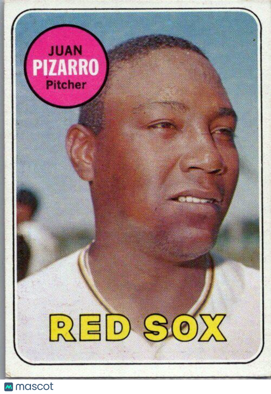 1969 Topps #498 Juan Pizarro