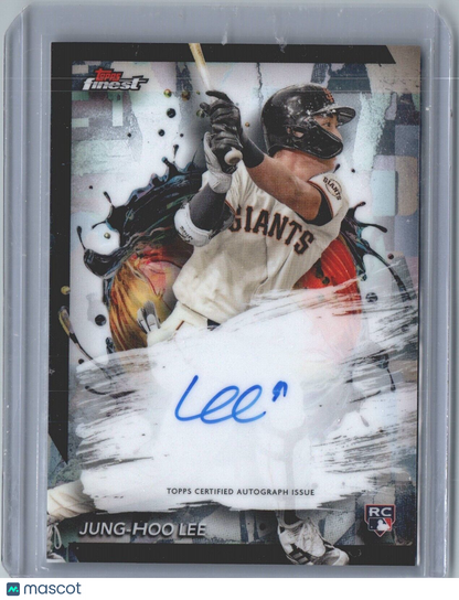 2024 Topps Finest Jung-Hoo Lee Rookie On-Card Auto Refractor SP #FA-JHL Giants