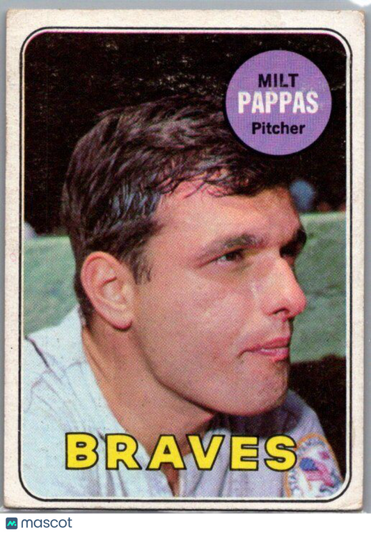 1969 Topps #79 Milt Pappas