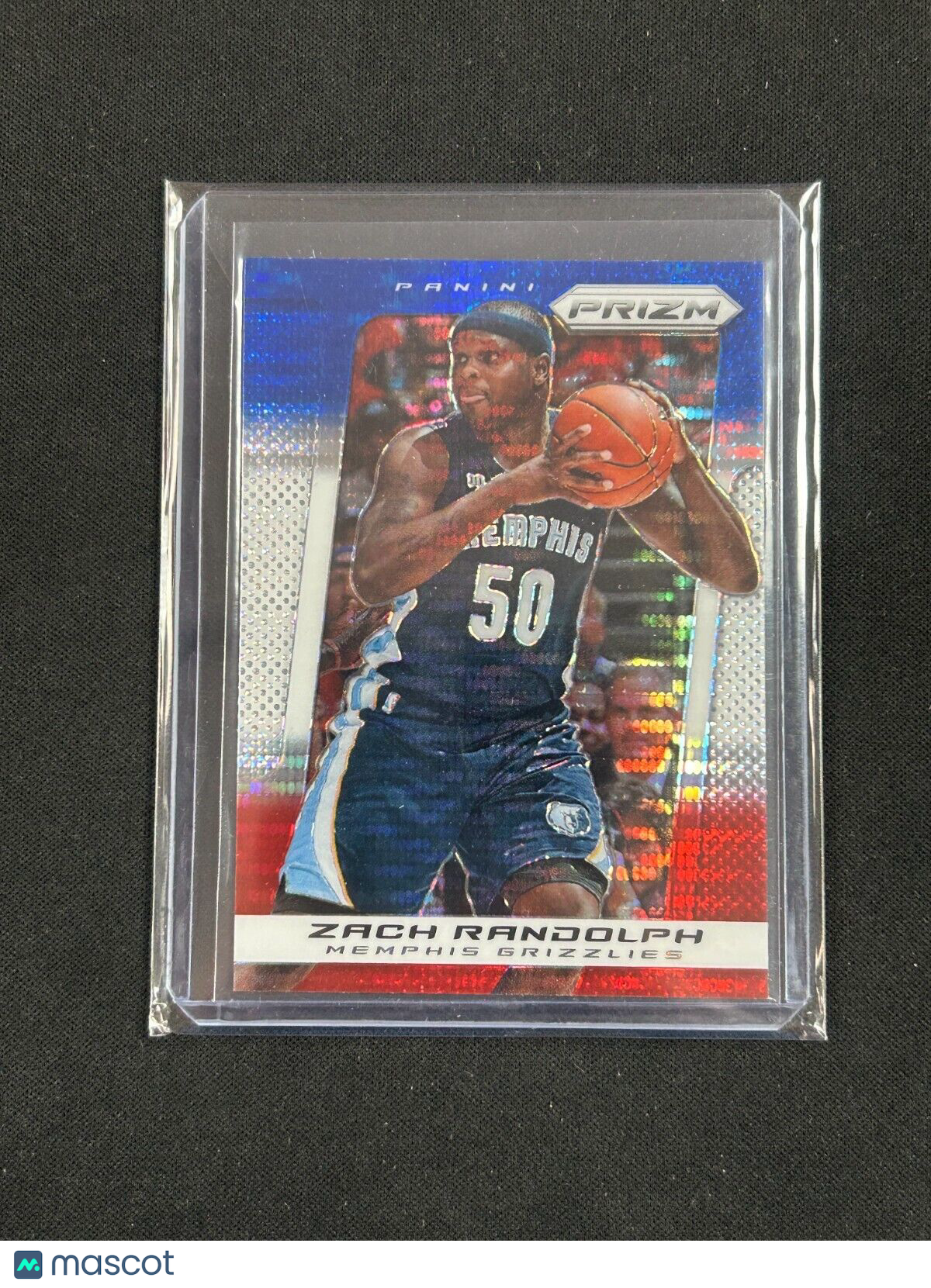 2013-14 Panini Prizm - Blue White & Red Pulsar Prizm #2 Zach Randolph