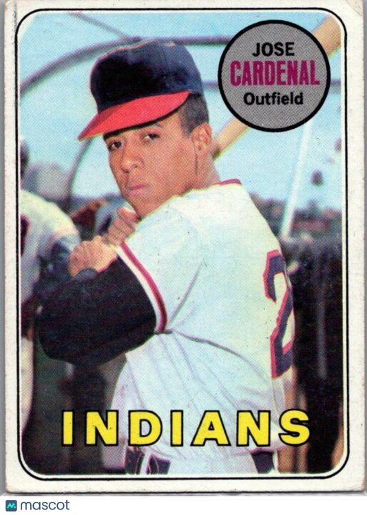 1969 Topps #325 Jose Cardenal