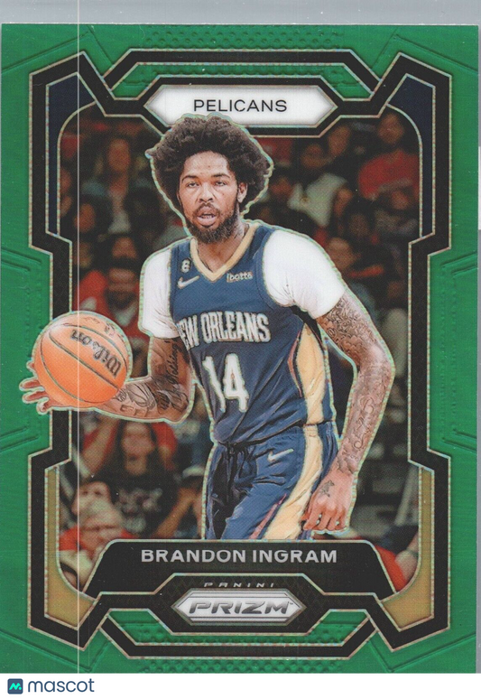 2023-24 Panini Prizm - Green #89 Brandon Ingram