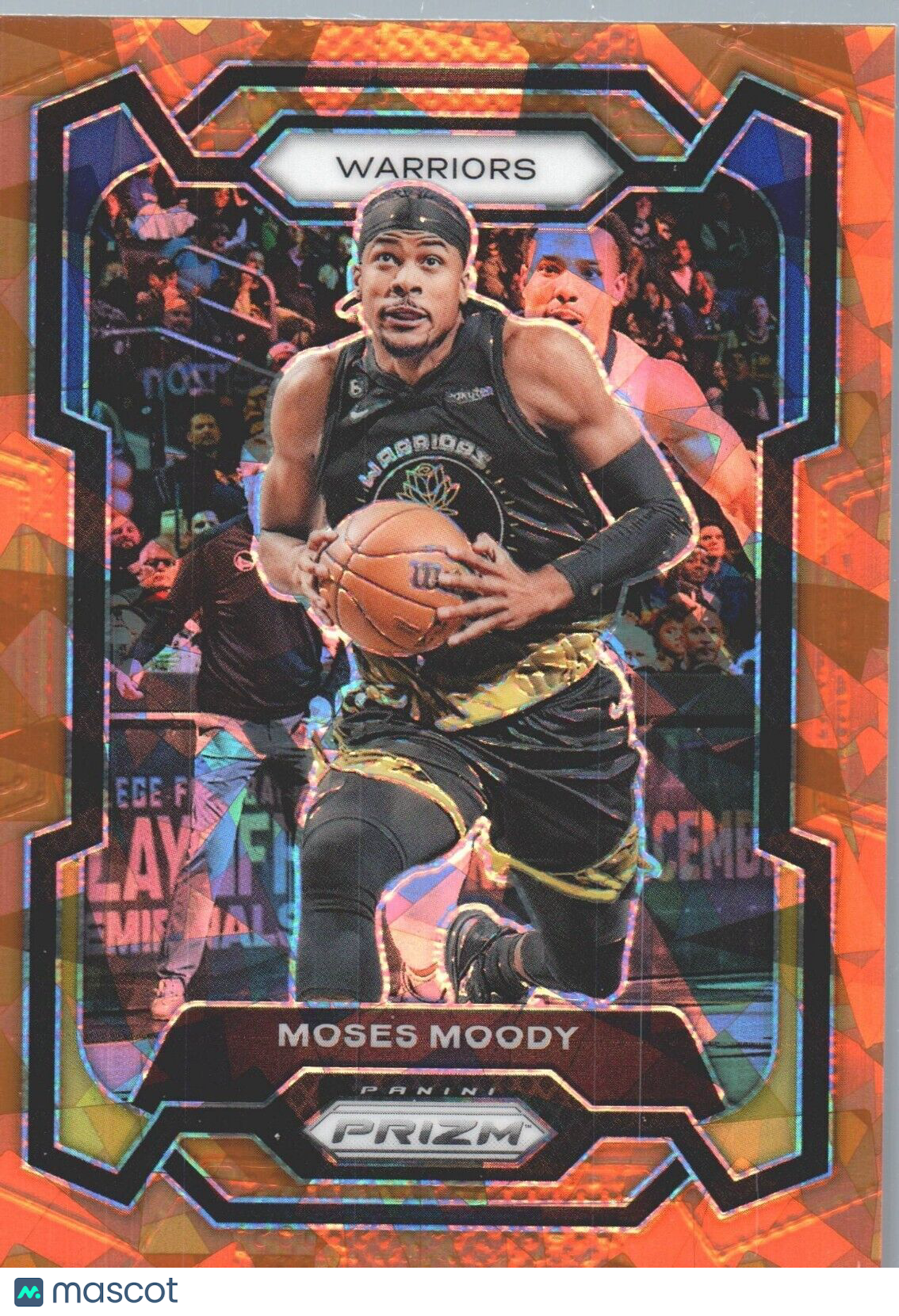 2023-24 Panini Prizm - Orange Ice #228 Moses Moody