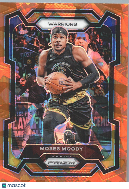 2023-24 Panini Prizm - Orange Ice #228 Moses Moody