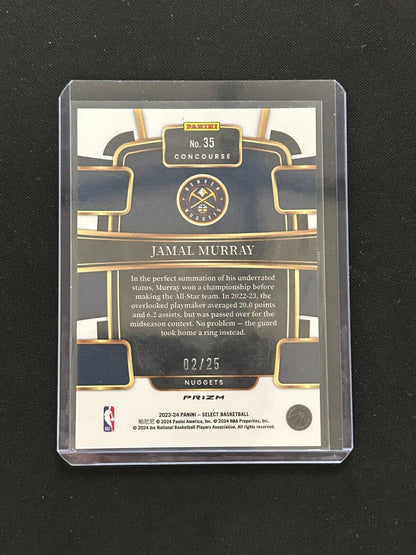 2023-24 Panini Select - Concourse Blue Disco #35 Jamal Murray