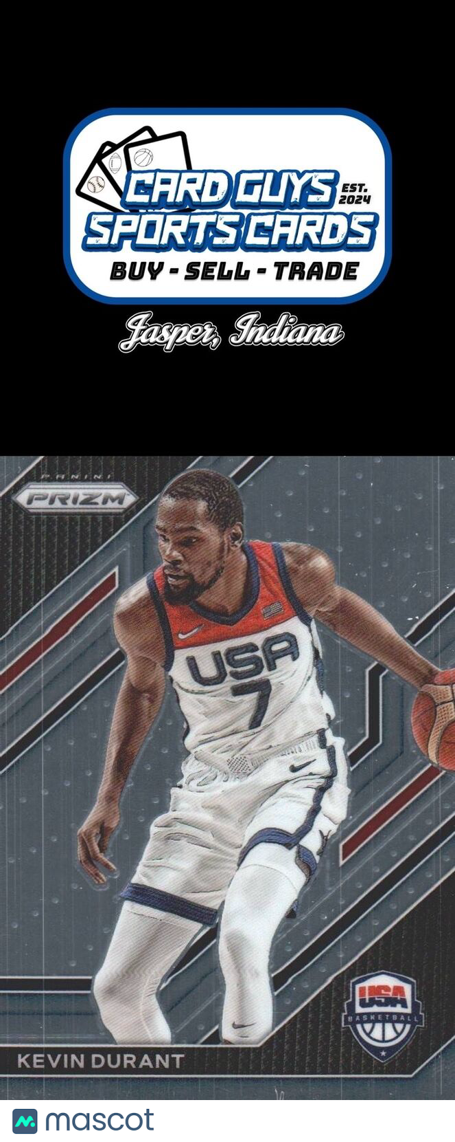 2022-23 Panini Prizm #3 Kevin Durant USA Basketball