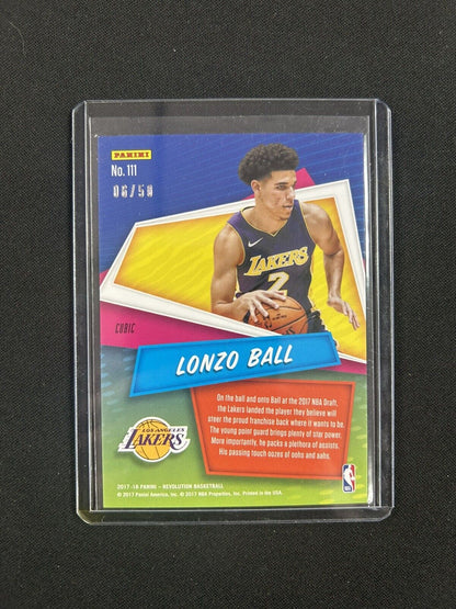 2017 Panini Revolution Lonzo Ball RC /50