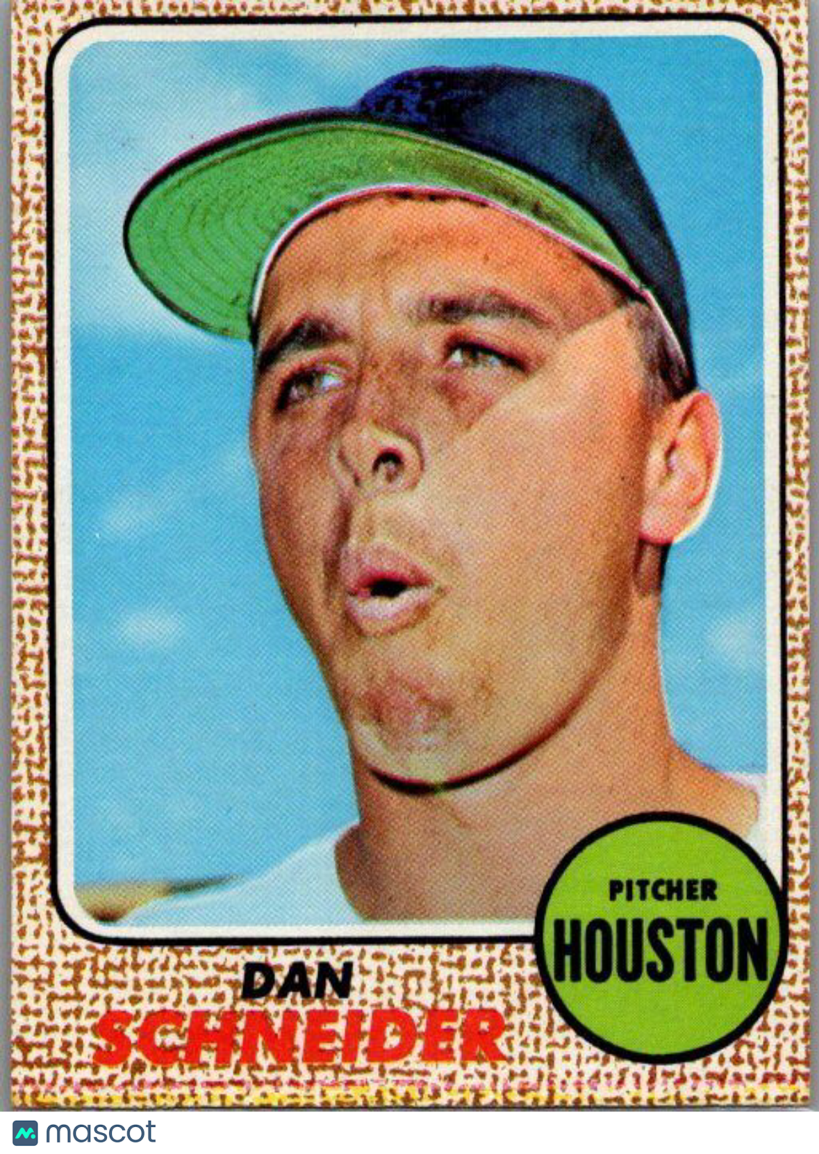 1968 Topps #57 Dan Schneider VG-EX