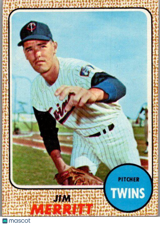 1968 Topps  #64 Jim Merritt