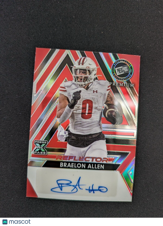 2024 Leaf Press Pass Premium - Autographs #BA-BA1 Braelon Allen /10 (AU, RC)