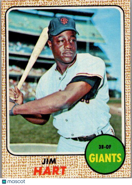 1968 Topps #73 Jim Hart EX/NM