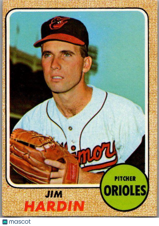 1968 Topps #222 Jim Hardin VG/EX