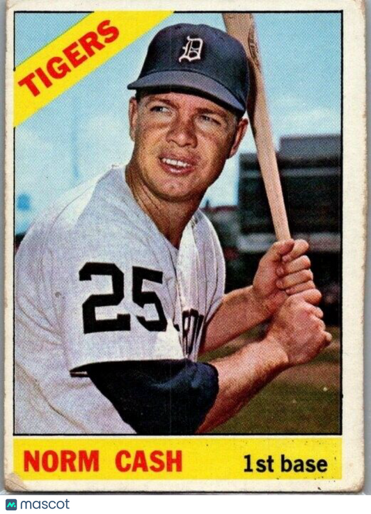 1966 Topps - #315 Norm Cash