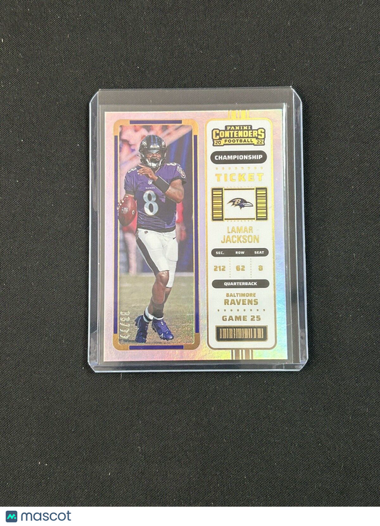 Lamar Jackson 2022 Panini Contenders Football Championship Ticket /99 #5