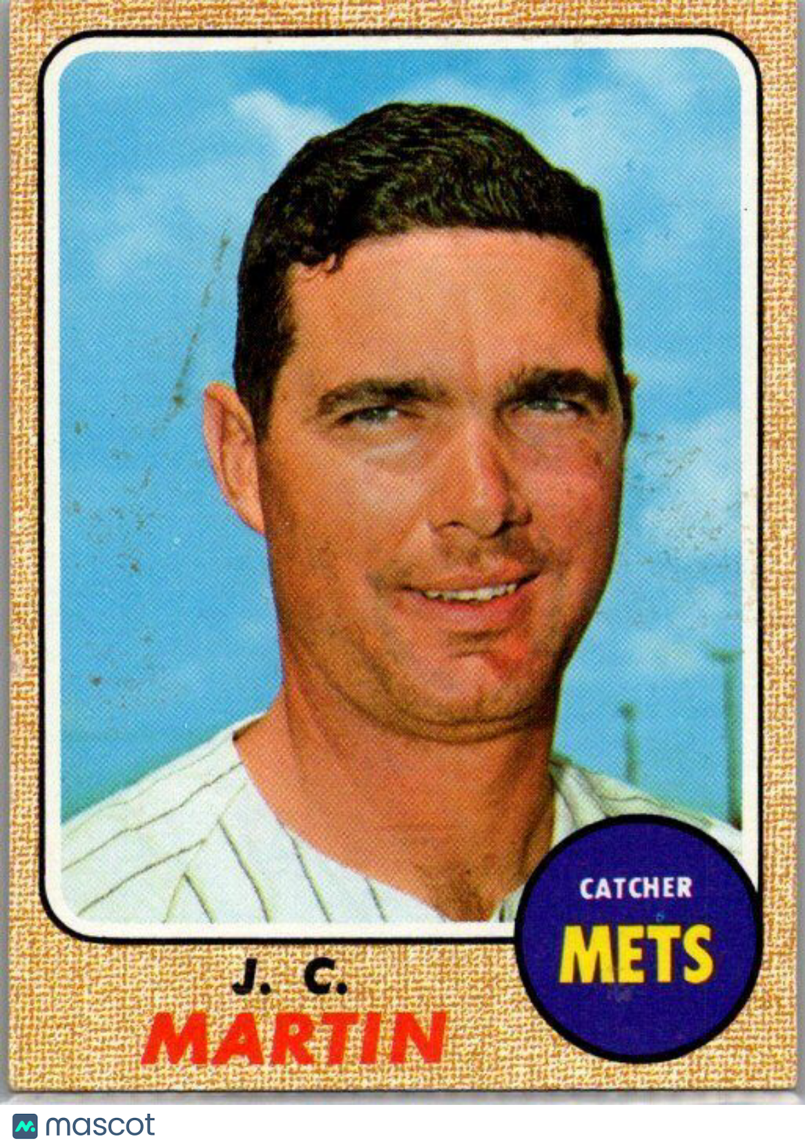 1968 Topps #211 J.C. Martin EX/NM