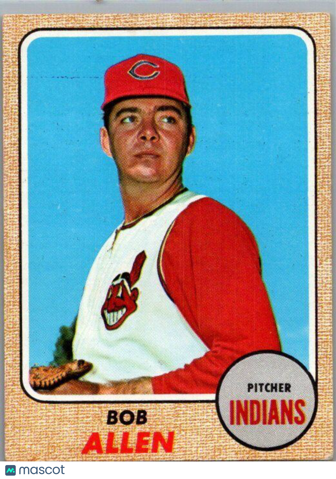 1968 Topps #176 Bob Allen VG/EX