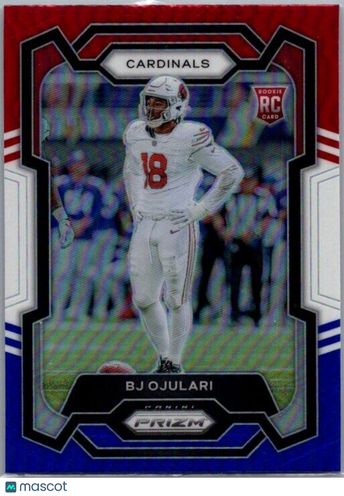 2023 Panini Prizm - Rookies Red White & Blue Prizm #301 BJ Ojulari (RC)