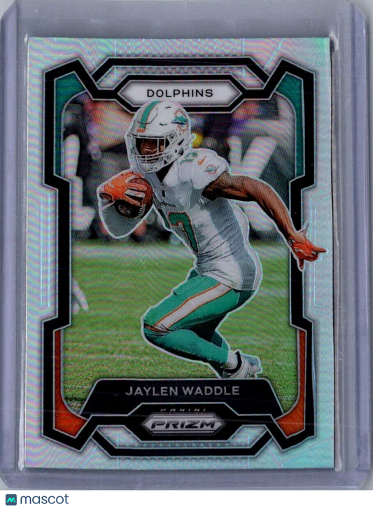 2023 Panini Prizm - Silver Prizm #185 Jaylen Waddle